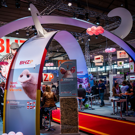 Messestände: Messestand des BHZP auf der EuroTier Hannover